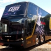 Ônibus da banda G10 é invadido por criminoso em Independência